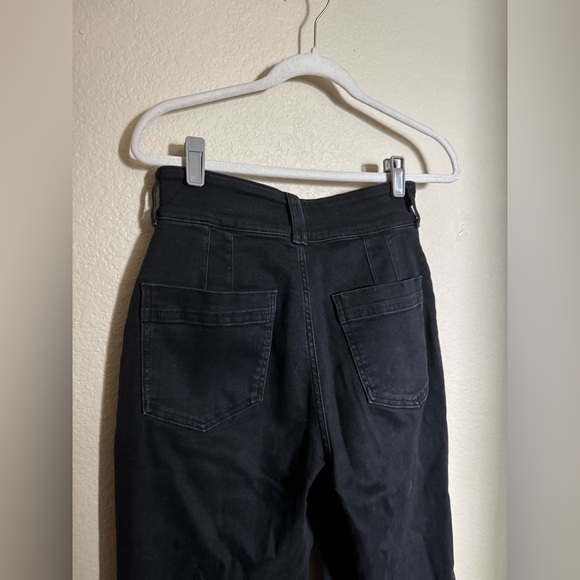 Anthropologie Pilcro The Skipper Seamed High-Rise Cropped Wide-Leg Jeans Sz 29 - Picture 7 of 9